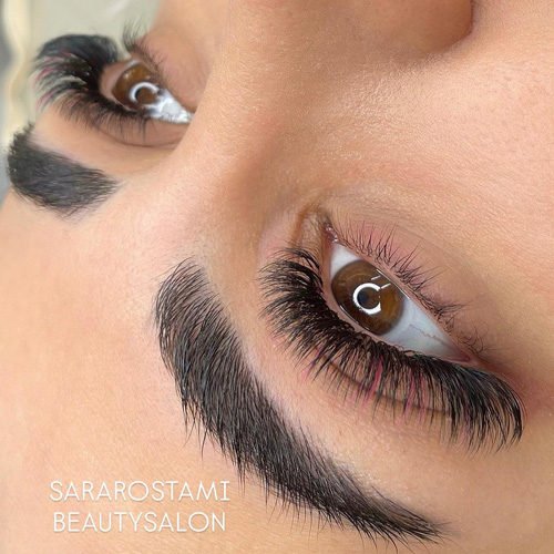 نمونه کار آرایشگاه سارا رستمی
