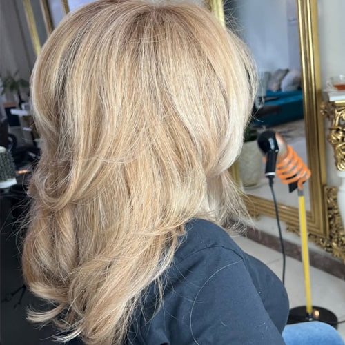 نمونه کار آرایشگاه مهبر در عظیمیه