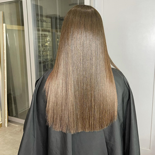 نمونه کار کراتینه سالن امل باوی