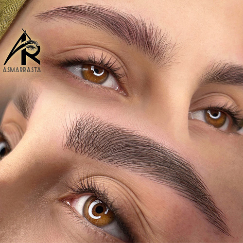 نمونه کار میکرو ابرو اسمررستا
