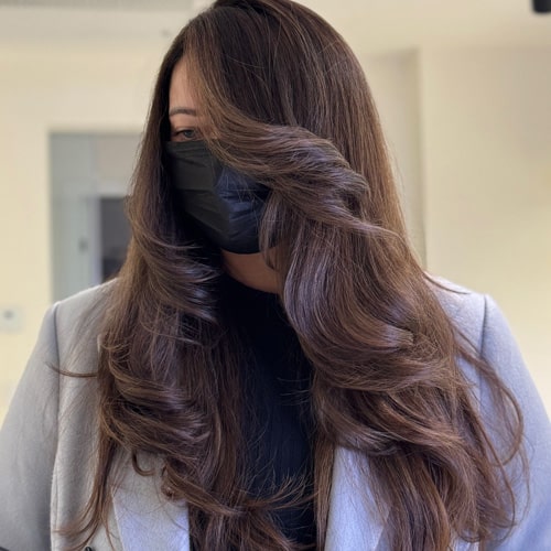 نمونه کارهای آرایشگاه زنانه لابلا