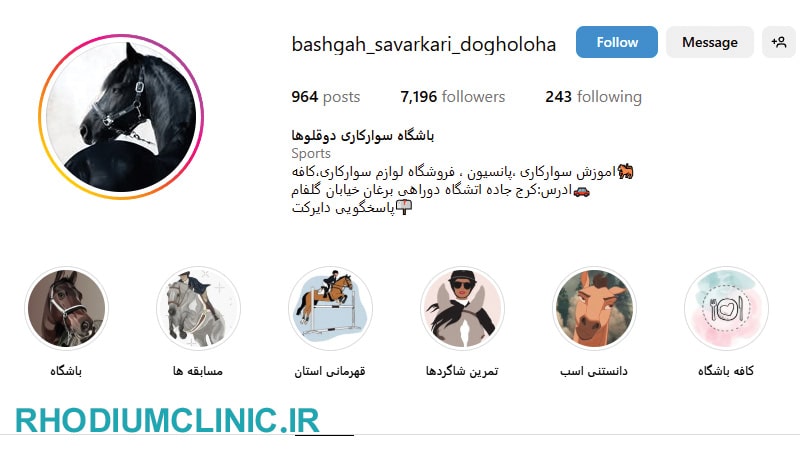 باشگاه سوارکاری دوقلوها کرج
