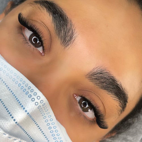 نمونه کار کاشت مژه سالن شهره نامداری