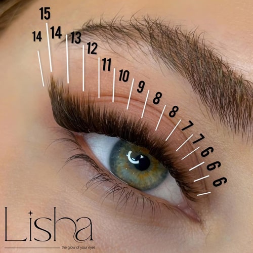 نمونه کار کاشت مژه سالن لیشا