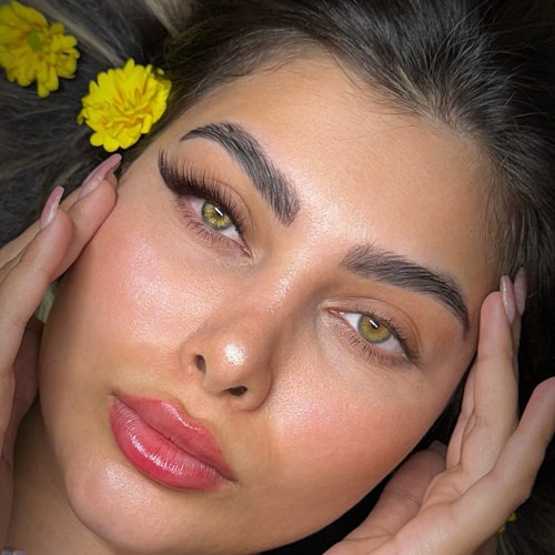 نمونه کار اکستنشن مژه سالن پوران فریدونی