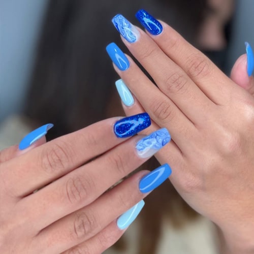 نمونه کار خدمات ناخن شادی حسنی