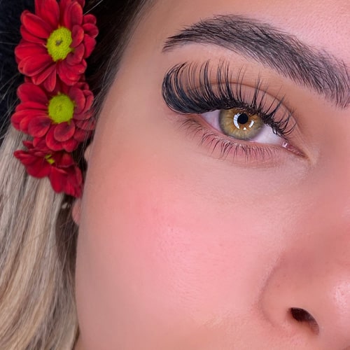 نمونه کار کاشت مژه نیلوفر جهانگیری