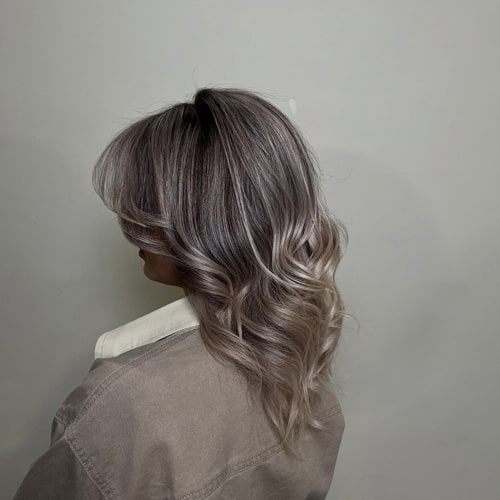 نمونه خدمات رنگ مو غزاله رحیمی