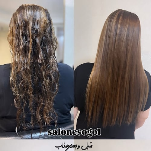 نمونه کار احیای مو سالن سوگل