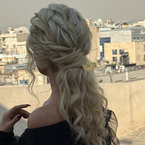 نمونه کار آرایشگاه گل رخ
