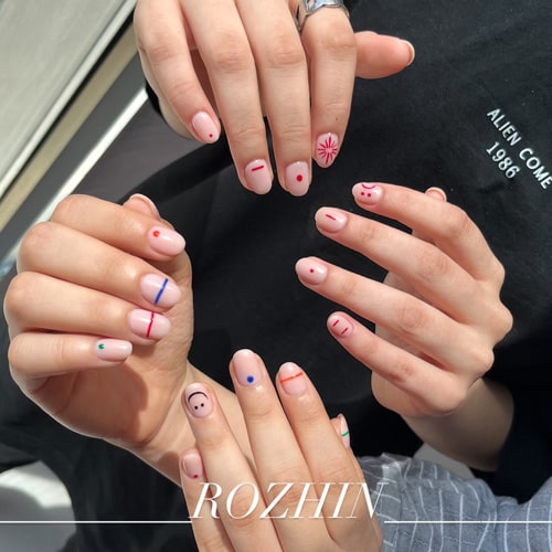 نمونه کار آرایشگاه روژین