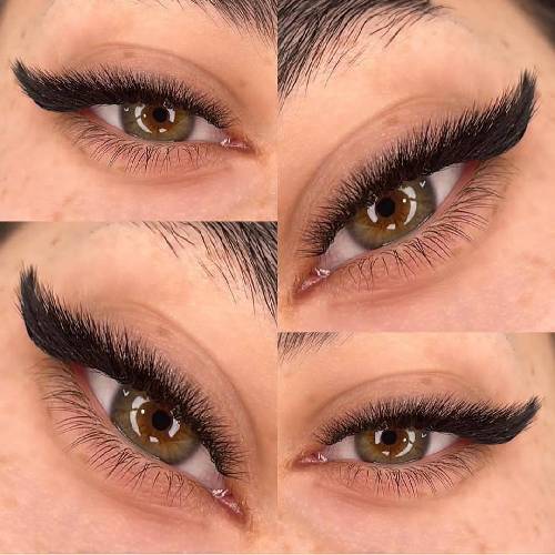خدمات اکستنشن مژه سالن مونا یزدانی