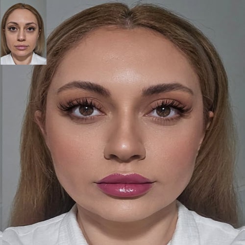 نمونه کار آرایشگاه شهرزاد شریفی