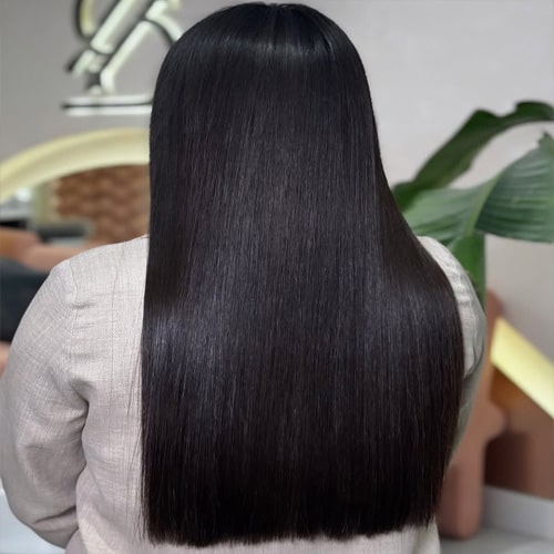 نمونه کار کراتینه مو سالن شیونا