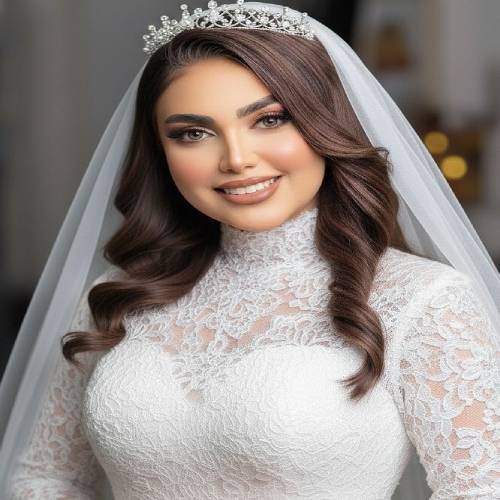 نمونه کار عروس آرایشگاه ساران گوهردشت