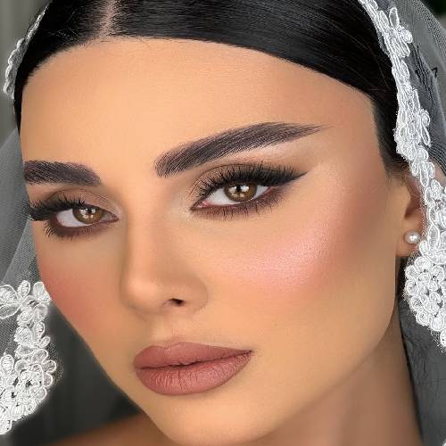 نمونه میکاپ عروس پگاه احدی