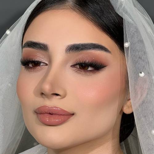 نمونه میکاپ عروس فائزه اسدی